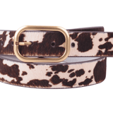 Calf Hair Belt