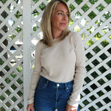 Arlet Mini Thermal Top for women in a fitted long sleeve silhouette