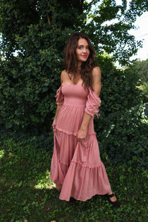 Eliora Maxi Dress for women with a flowing feminine silhouette