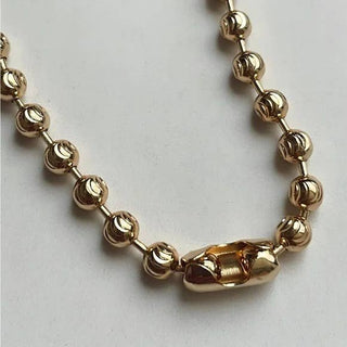 Bertille Ball Chain Necklace: Medium