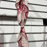 Crimson Hair Scarf