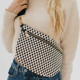 crossbody checkered bag 