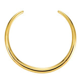 Azaria Cuff Necklace: Silver