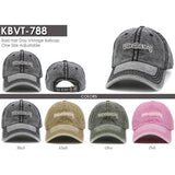 BAD HAIR DAY Vintage Baseball Cap: Black