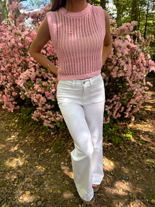 Fiona Wide Leg - White