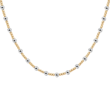 Angelina | Gold Filled Beaded Necklace: Gold Filled