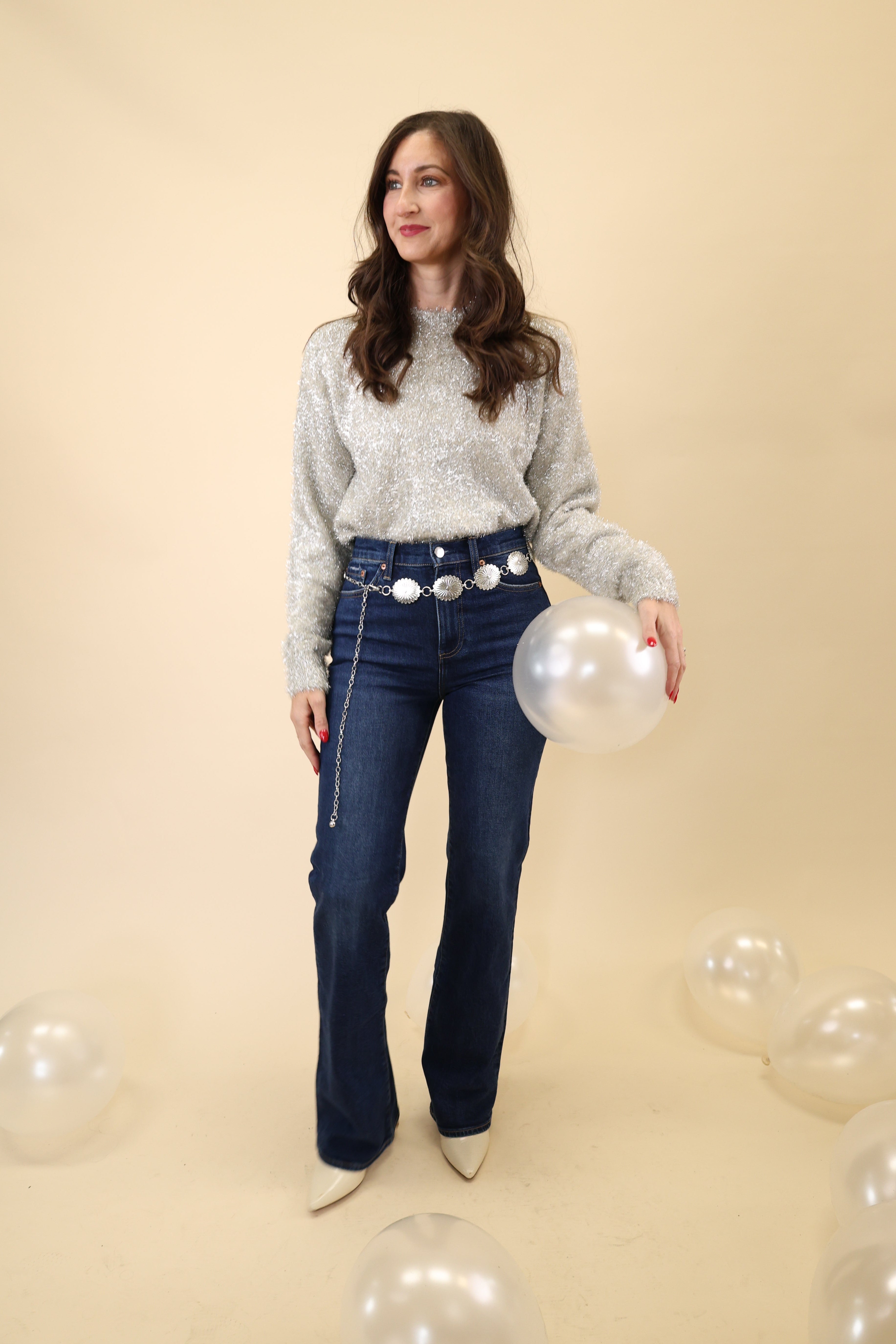 Pistola Evie Slim Boot Penthouse Jeans in dark indigo with a high-rise waist and sleek bootcut opening.