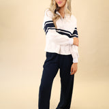 Luxe Rib Knit Lounge Flare