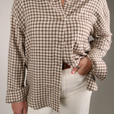River Plaid Button Up