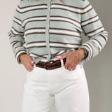 Medina Stripe Cardigan