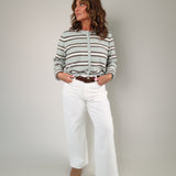 Medina Stripe Cardigan