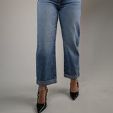 Donny Rolled Hem Boyfriend Jean