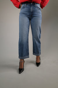 Donny Rolled Hem Boyfriend Jean