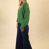 Kit V Neck Pullover Sweater