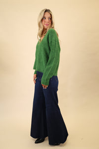 Kit V Neck Pullover Sweater