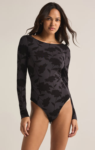 Baela Shadow Floral Bodysuit