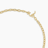Crew Mini Link Necklace - Gold