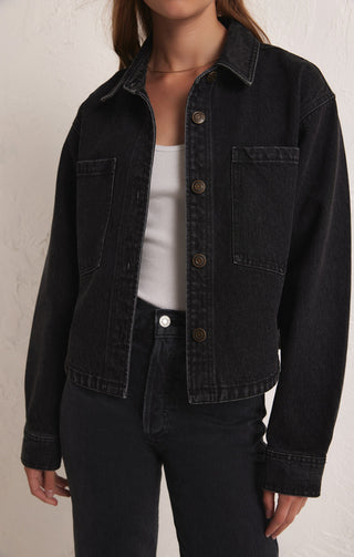 Cropped Denim Jacket