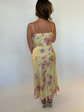 Elyria Satin Midi Dress