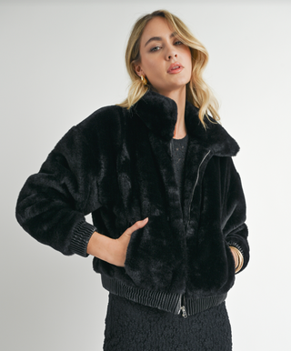 Daring Faux Fur Jacket