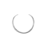 Azaria Cuff Necklace: Silver