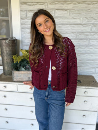 Sonia Chunky Knit Cardigan