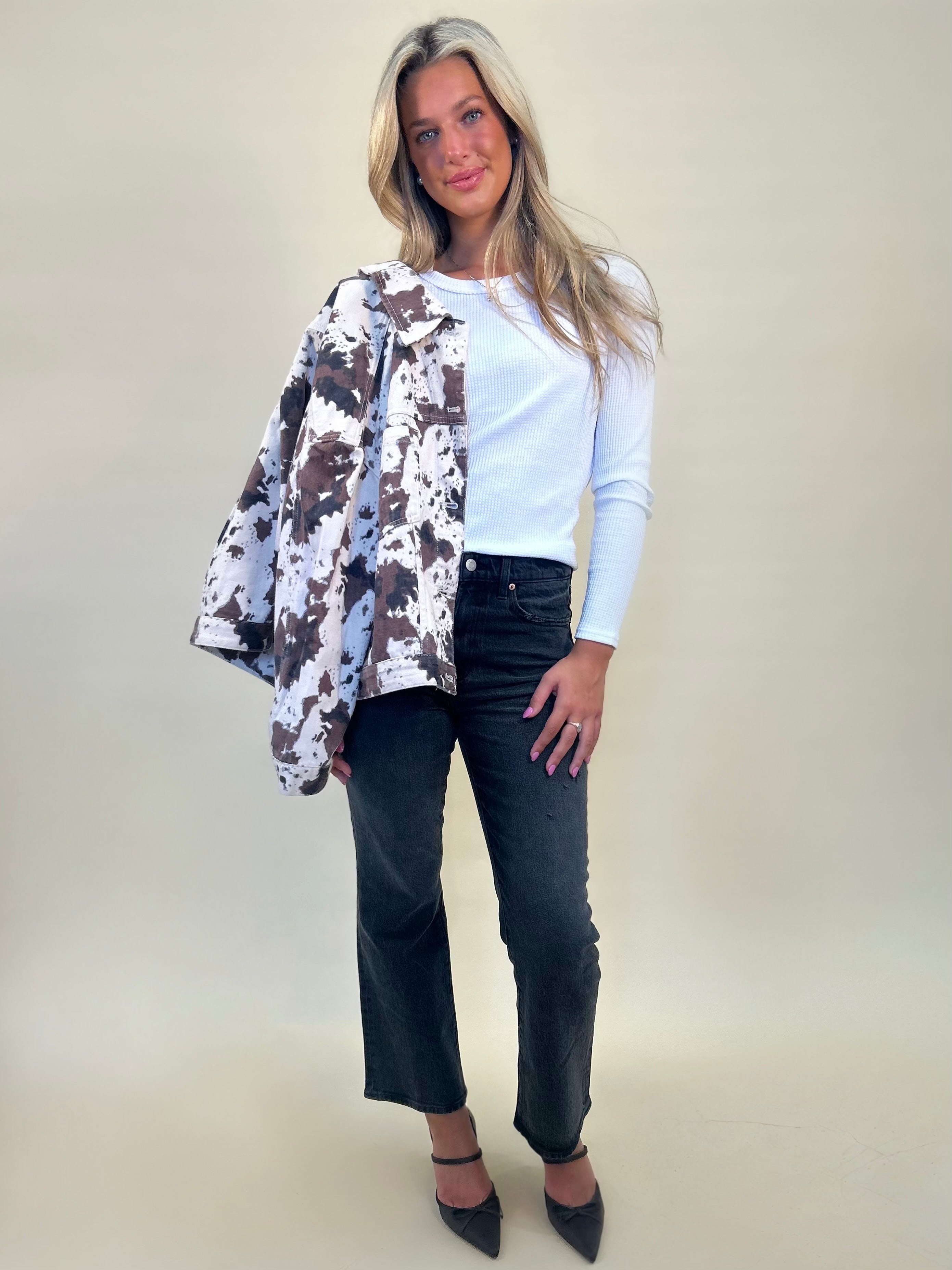Pistola Ally High Rise Ankle Boot in Black- Shear Boutique women's denim bottoms pants 