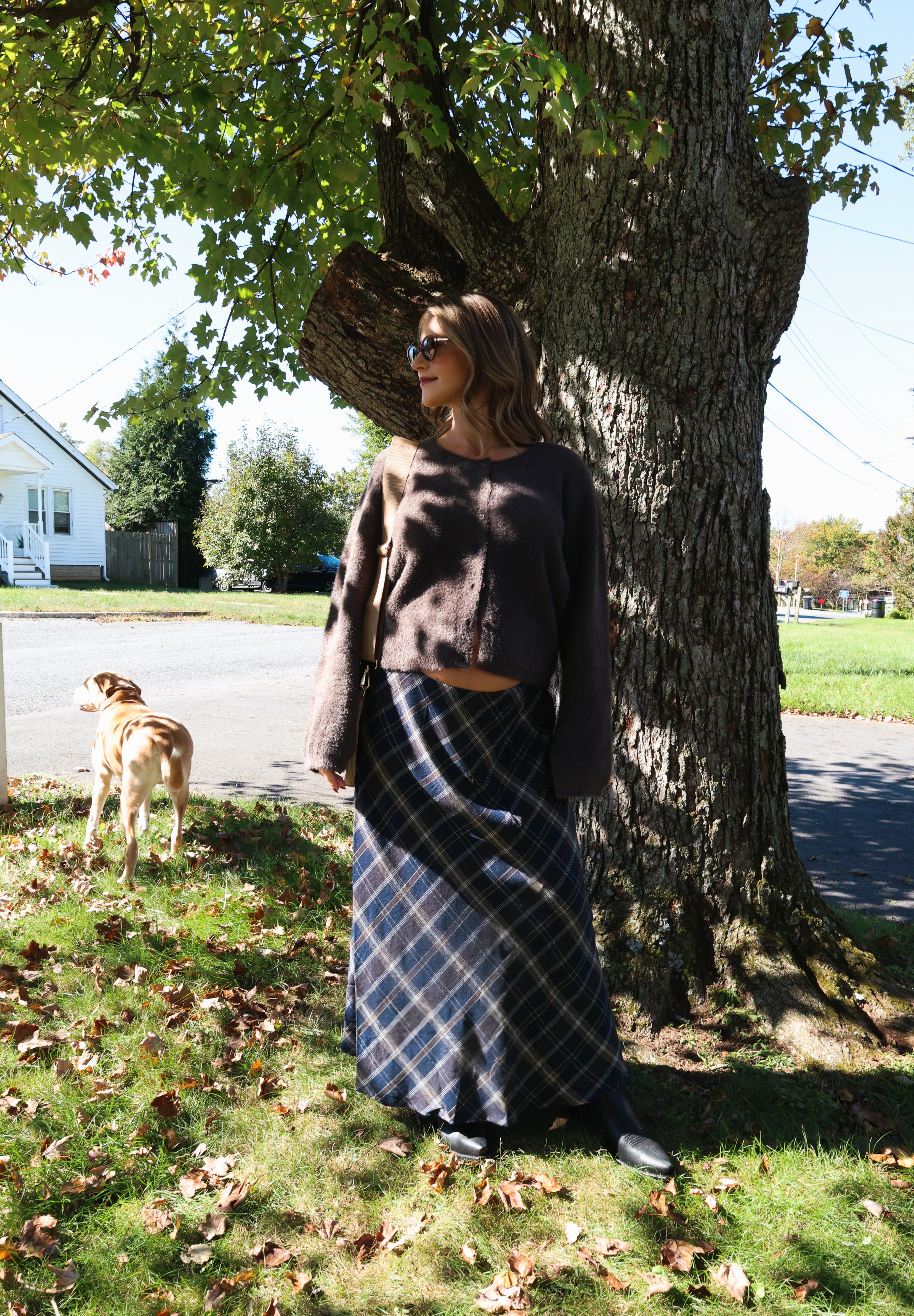 Winterglow fluffy cardigan in soft plush knit for women at Shear Boutique in Olney, MD