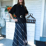 Oversized women’s knit jersey top with sheer eyelash lace hem at Shear Boutique in Olney, MD