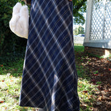 Crestview plaid skirt with classic fall pattern for women at Shear Boutique in Olney, MD