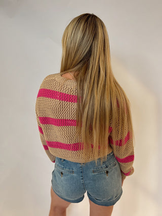Broadbeach Striped Sweater