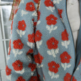 Posie Floral Sherpa Jacket
