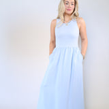 Sleeveless Z Supply midi dress from Shear Boutique with fitted ribbed top and airy rayon skirt, perfect spring throw-on-and-go dress