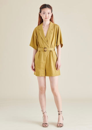 Honor Romper - Moss