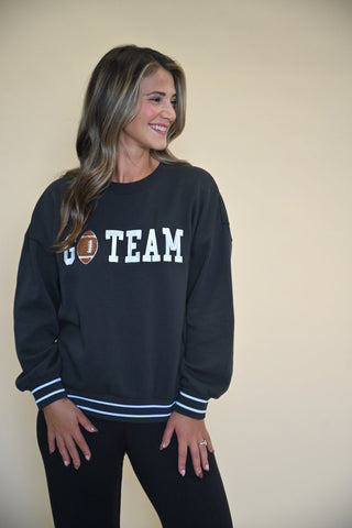Oversized Go Team Sweatshirt