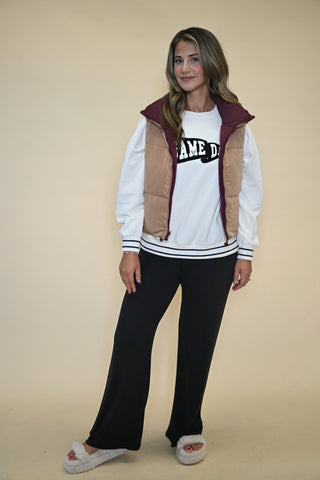 Oversized Game Day Sweatshirt