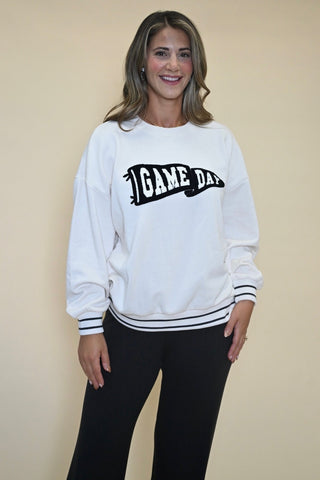 Oversized Game Day Sweatshirt