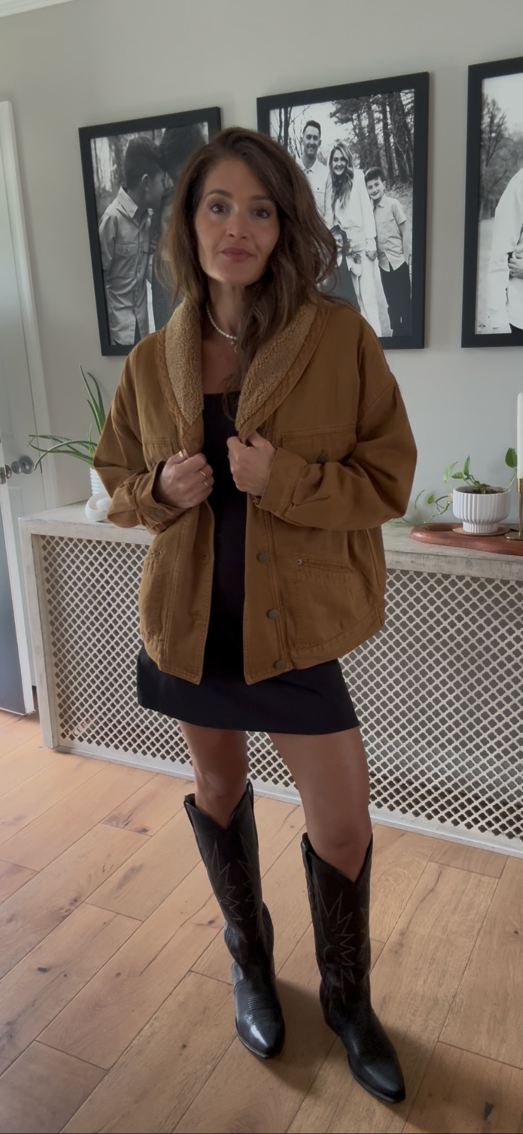 Winslow Trucker Jacket from Shear Boutique, a classic women’s denim layering piece