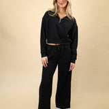 Downtown Half Zip Sweatshirt