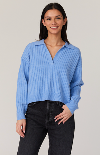 Vhari Johnny Collar Sweater