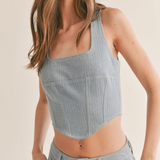 Locals Only Denim Corset