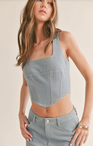 Locals Only Denim Corset