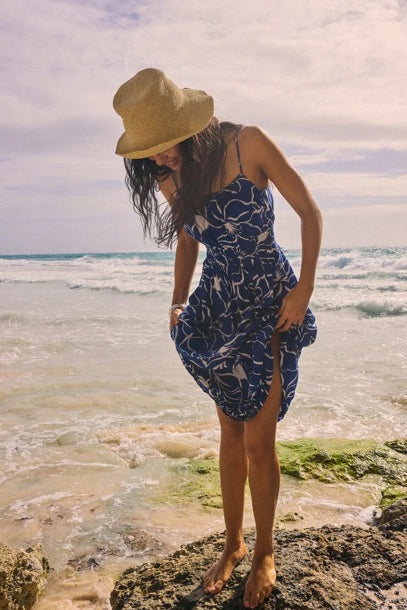Mira Straw Bucket Hat