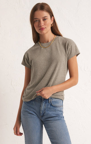 Modern Tri Blend Crew Neck Tee - Willow