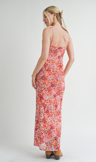 Prideful Cowl Neck Maxi Dress