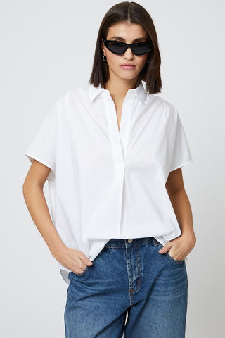 Rhodes Poplin Sleeveless Shirt