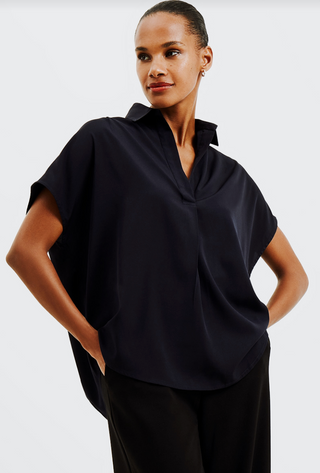 Crepe Light Popover Top