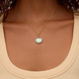 Scallop Stripe Parker Charm