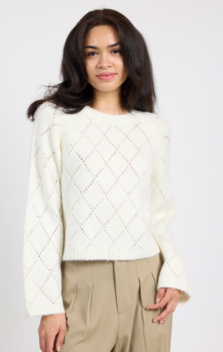 Selena Pointelle Sweater