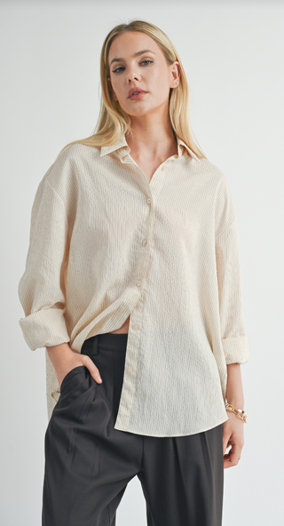 Soft Soul Open Back Shirt